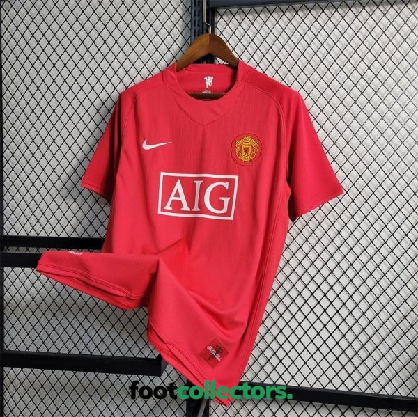 MAILLOT RETRO VINTAGE MANCHESTER UNITED HOME 2007-08 (3)