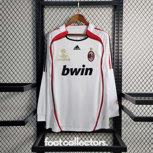 MAILLOT RETRO VINTAGE MILAN AC AWAY 2006-07 MANCHES LONGUES