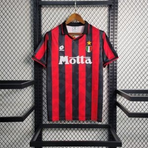 MAILLOT RETRO VINTAGE MILAN AC HOME 1993-94 (1)