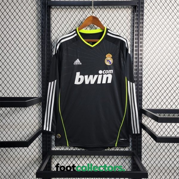 MAILLOT RETRO VINTAGE REAL MADRID AWAY 2010-11 MANCHES LONGUES