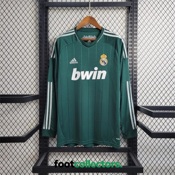 MAILLOT RETRO VINTAGE REAL MADRID THIRD 2012-13 MANCHES LONGUES