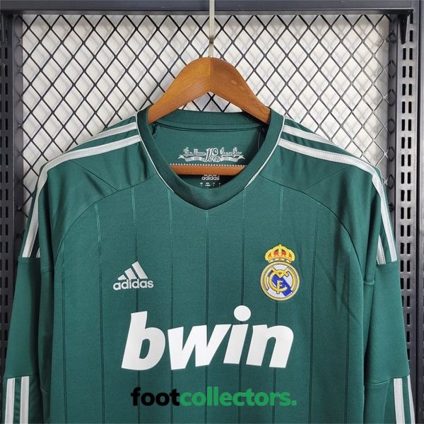 MAILLOT RETRO VINTAGE REAL MADRID THIRD 2012-13 MANCHES LONGUES (3)