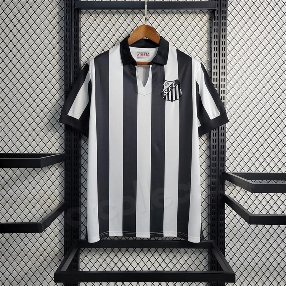 SANTOS HOME 1958 VINTAGE RETRO JERSEY (1)