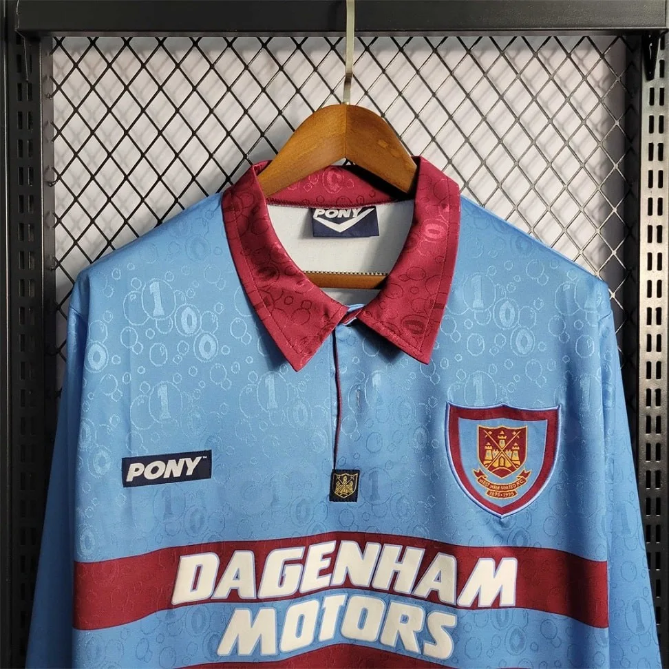 MAILLOT RETRO VINTAGE WEST HAM AWAY 1995-97 MANCHES LONGUES (2)