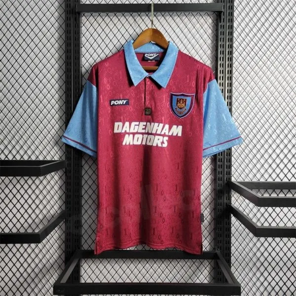 MAILLOT RETRO VINTAGE WEST HAM HOME 1995-97