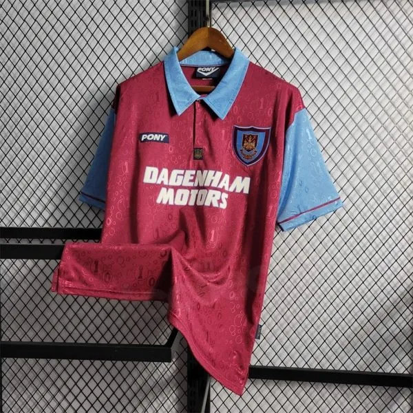MAILLOT RETRO VINTAGE WEST HAM HOME 1995-97