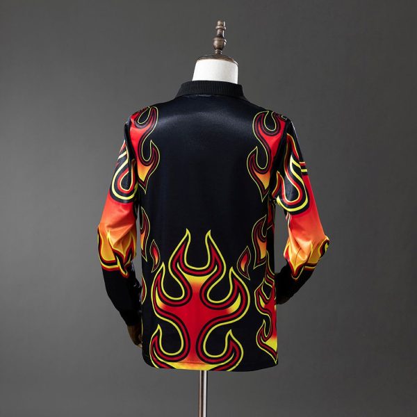 Maillot Japon Gardien 1998 “Black Flames” Manches Longues