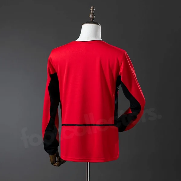 Manchester United Home Shirt 2002-2004 Long Sleeve