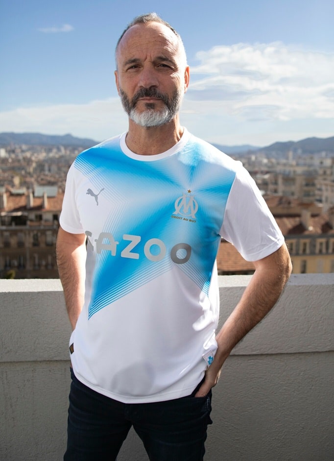 Maillot OM Marseille Anniversaire 30 ans LDC