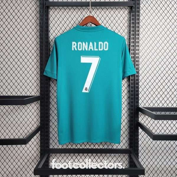 MAILLOT RETRO REAL MADRID THIRD 2017-18 RONALDO