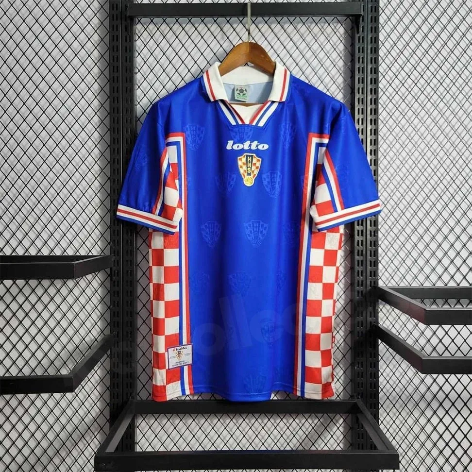 MAILLOT RETRO VINTAGE CROATIE HOME 1998 (1)