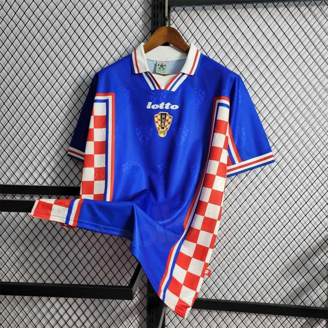 MAILLOT RETRO VINTAGE CROATIE HOME 1998 (2)