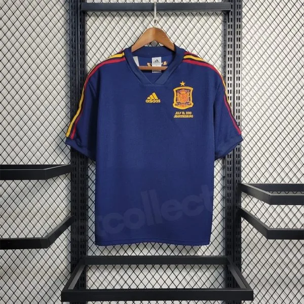 MAILLOT RETRO VINTAGE ESPAGNE AWAY 2010