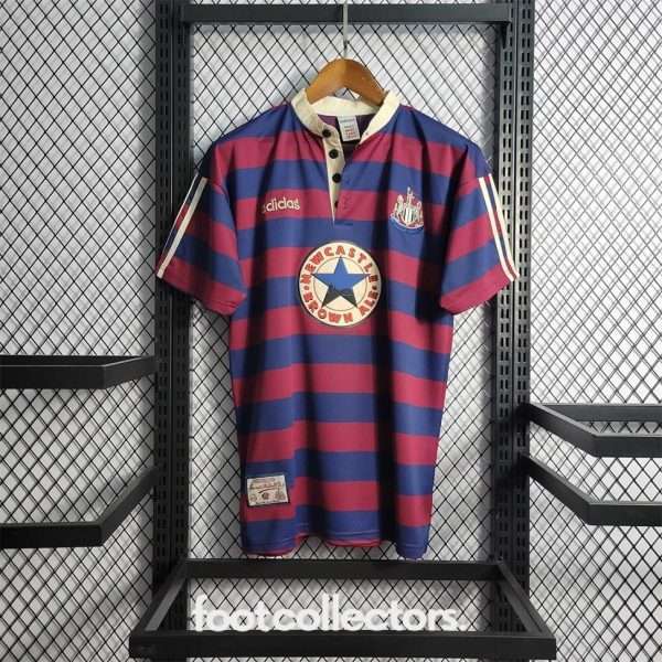 MAILLOT RETRO VINTAGE NEWCASTLE AWAY 1995-96 (1)