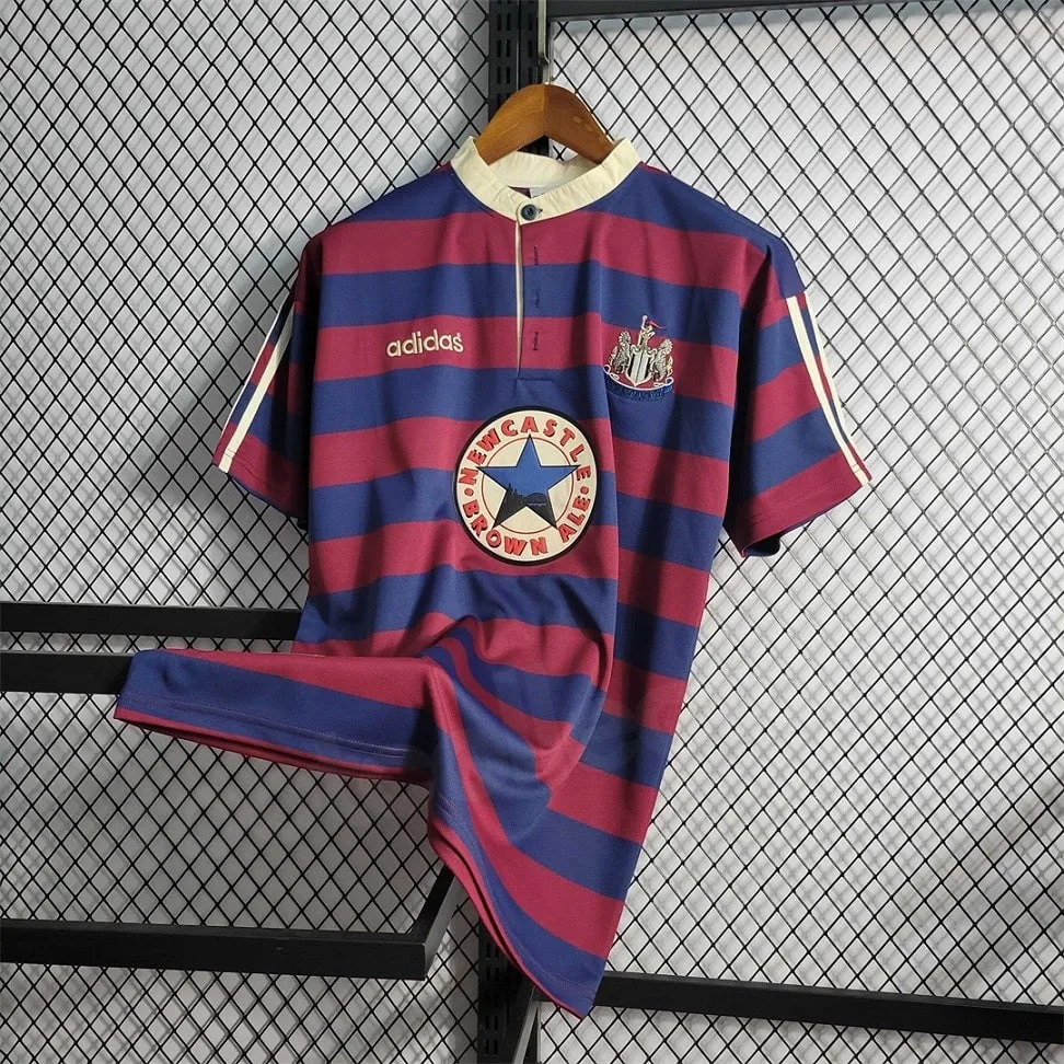 MAILLOT RETRO VINTAGE NEWCASTLE AWAY 1995-96 (2)