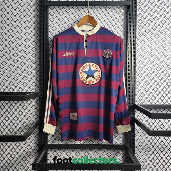 MAILLOT RETRO VINTAGE NEWCASTLE AWAY 1995-96 MANCHES LONGUES (1)