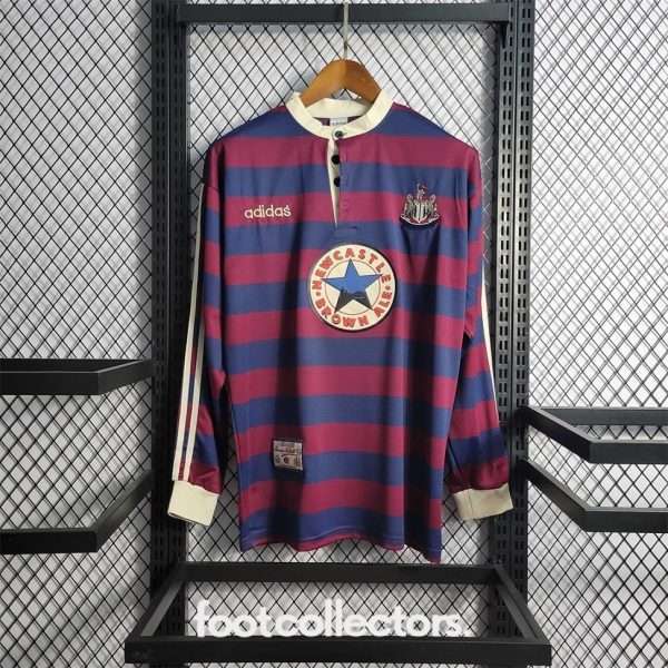 Newcastle retro hot sale away shirt