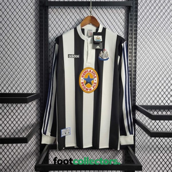 MAILLOT RETRO VINTAGE NEWCASTLE HOME 1995-97 MANCHES LONGUES