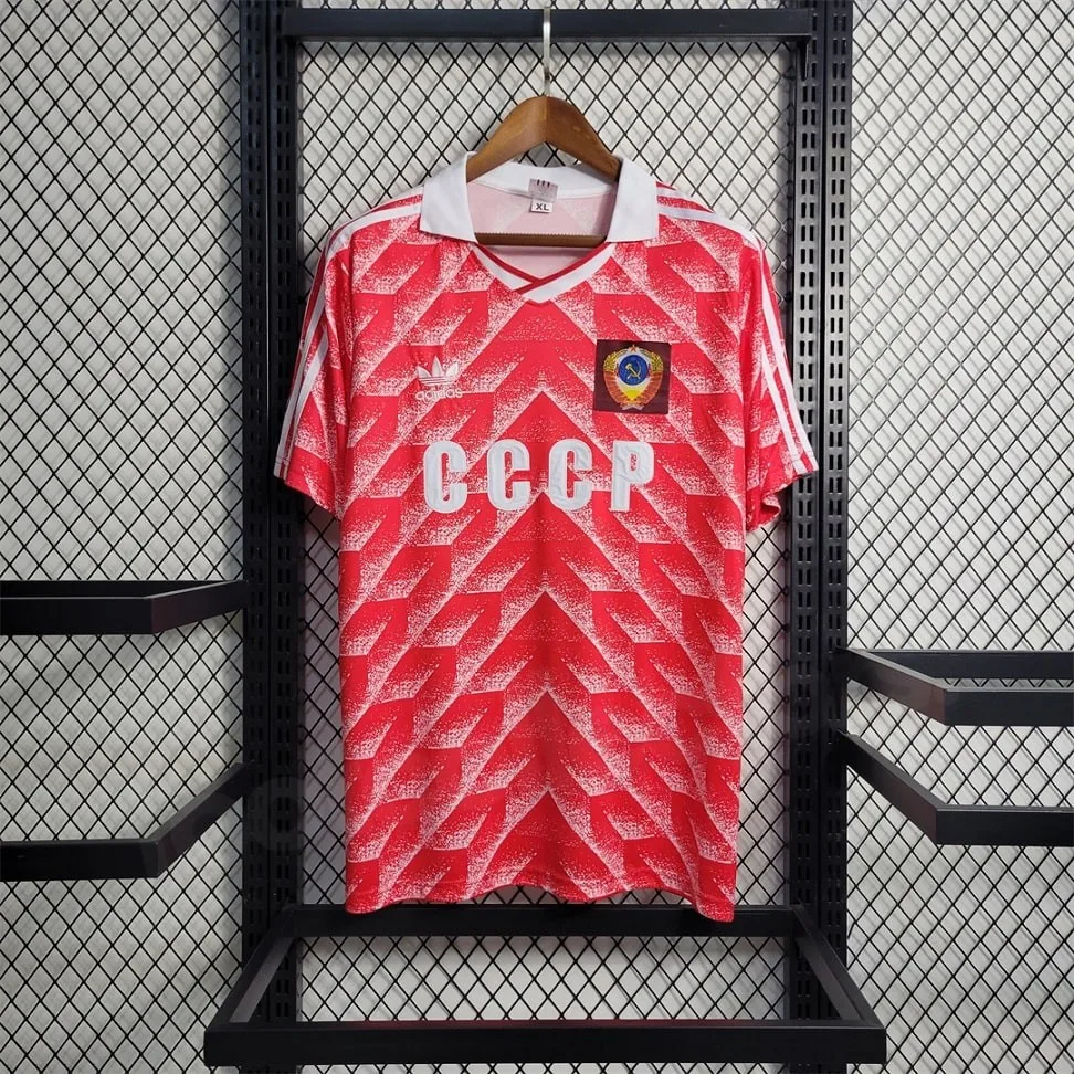 MAILLOT RETRO VINTAGE UNION SOVIETIQUE HOME 1988 (1)