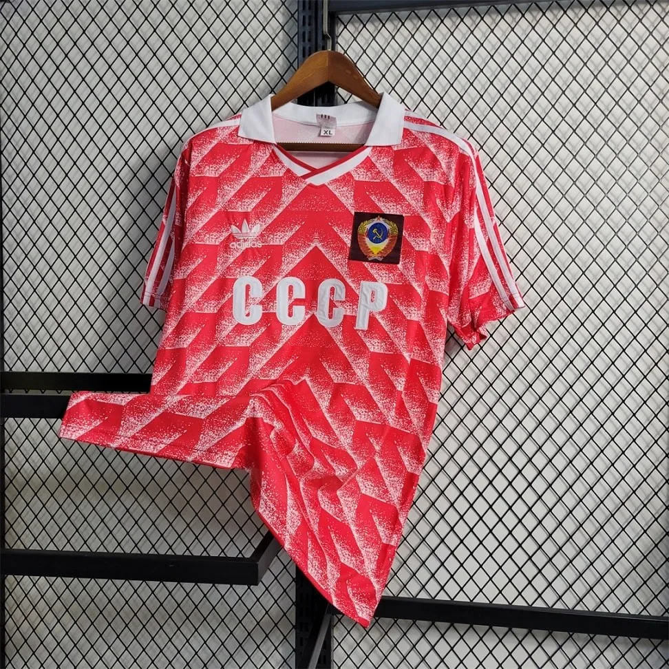 MAILLOT RETRO VINTAGE UNION SOVIETIQUE HOME 1988 (2)