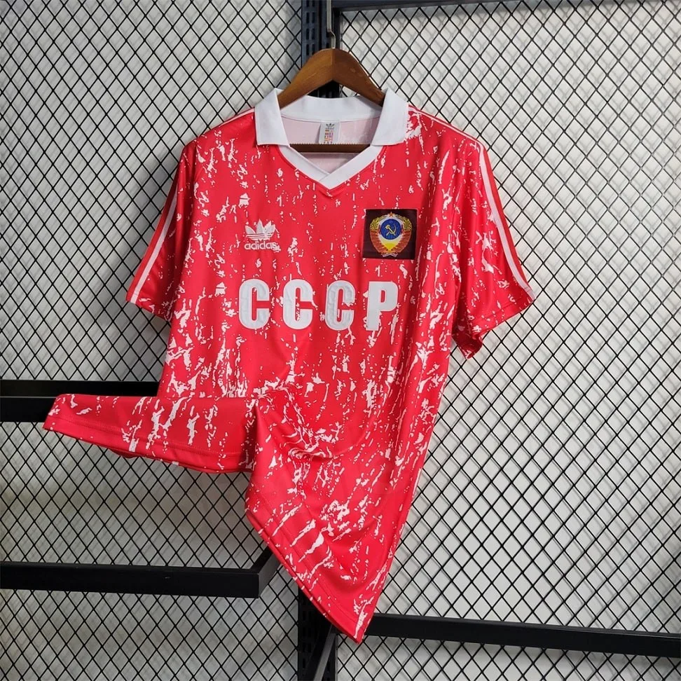 MAILLOT RETRO VINTAGE UNION SOVIETIQUE HOME 1990 (2)
