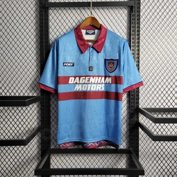 MAILLOT RETRO VINTAGE WEST HAM AWAY 1995-97