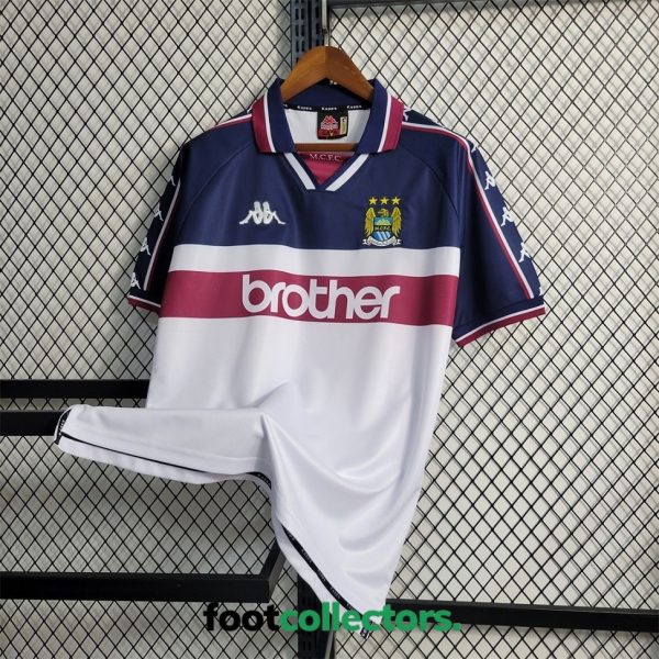 MAILLOT RETRO VINTAGE MANCHESTER CITY AWAY 1997-98 (2)