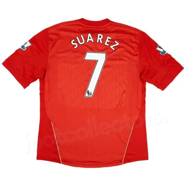 Maillot Liverpool Domicile 2010-2012 Suarez