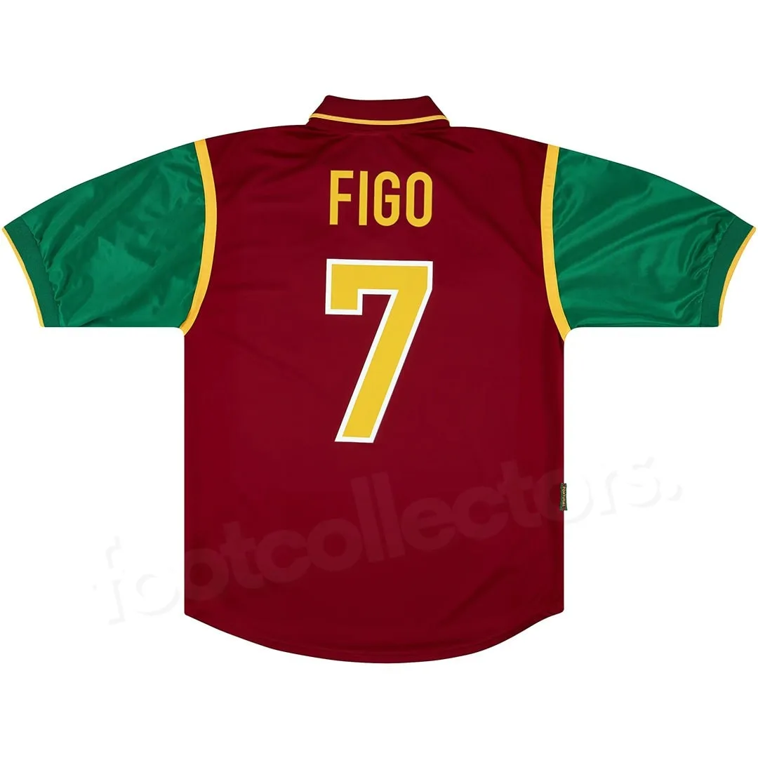Maillot Retro Vintage Portugal 1998 Luis Figo (1)