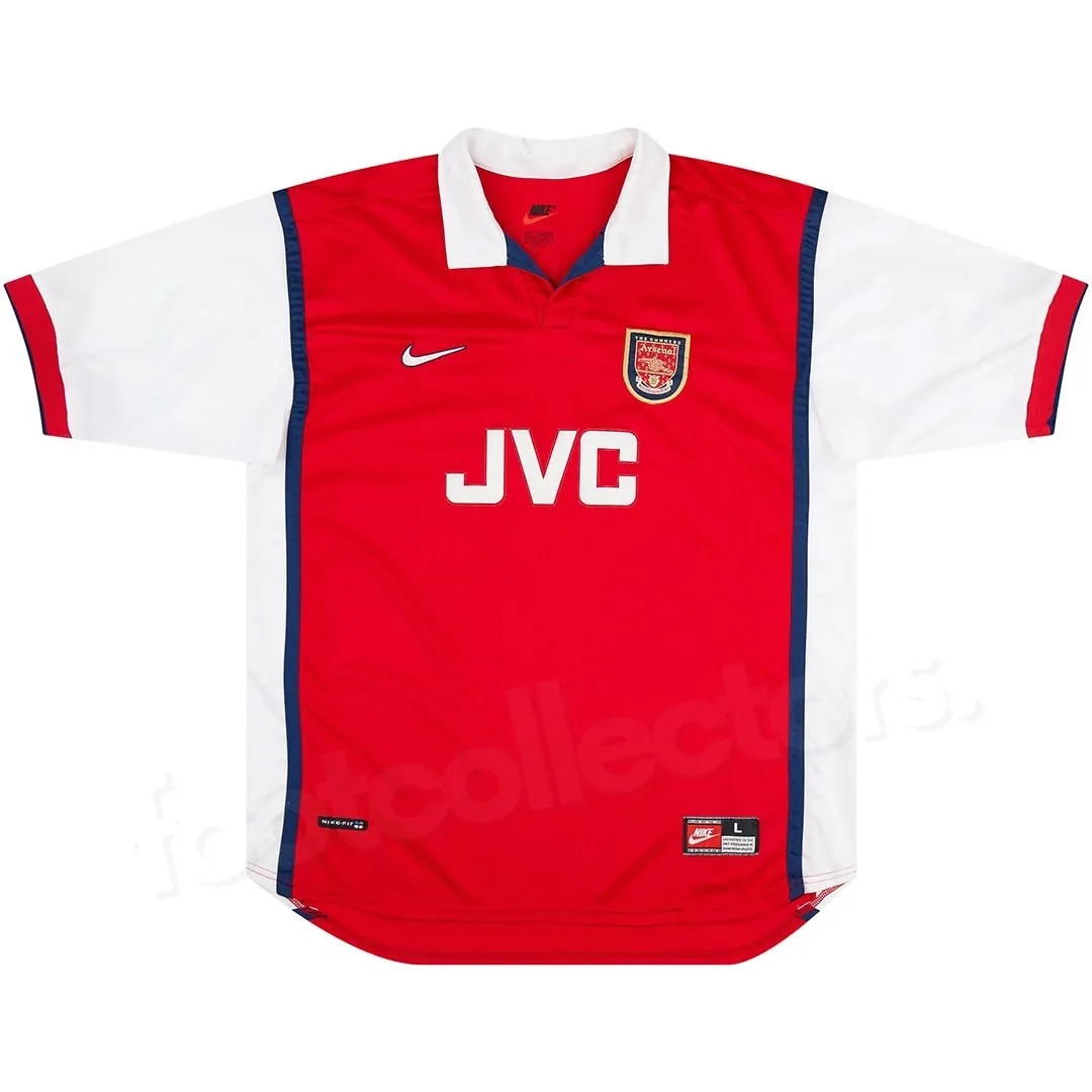 ARSENAL HENRY VINTAGE RETRO JERSEY 1998-1999 (2)