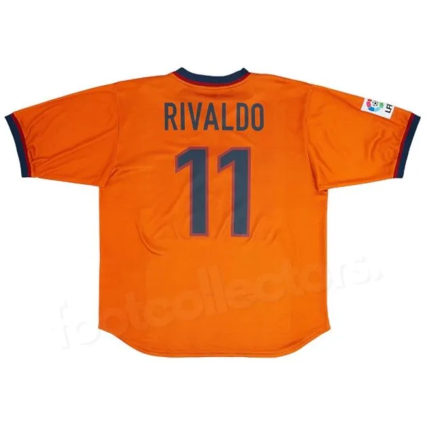 Maillot Barca Exterieur 1998-1999 Rivaldo
