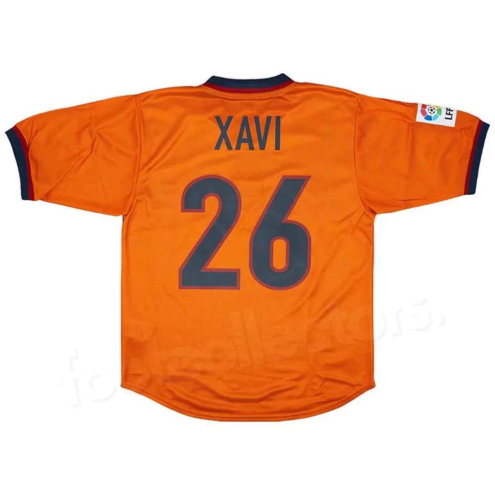 Maillot Barca Exterieur 1998-2000 Xavi