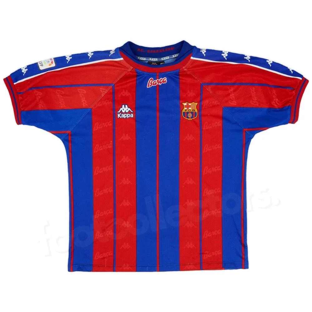 Maillot Barca Domicile 1997 - 1998 Anderson