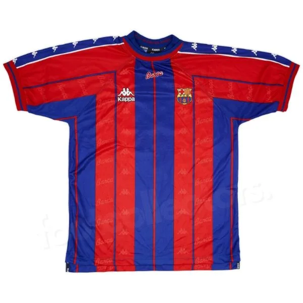 Maillot Barca Domicile 1997-1998 Nadal