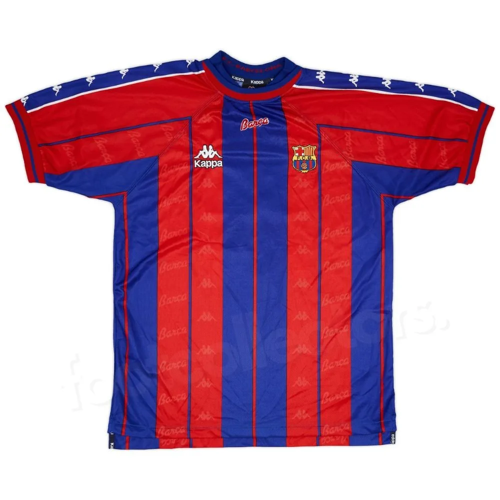 Maillot Barca Domicile 1997 - 1998 Nadal