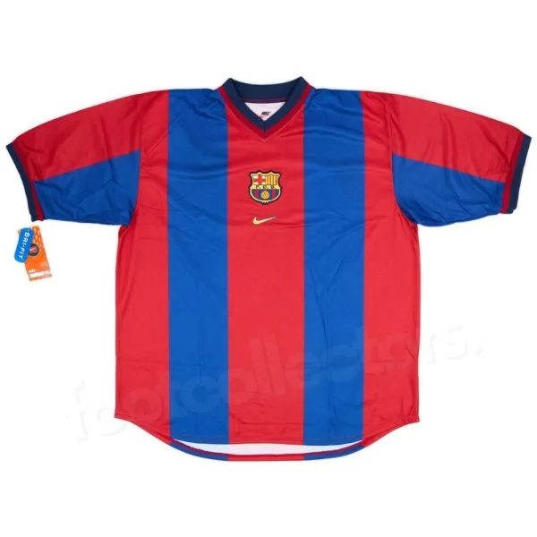 Maillot Barca Domicile 1998-2000 Rivaldo