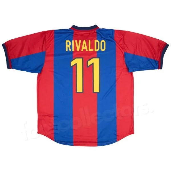 Maillot Barca Domicile 1998-2000 Rivaldo
