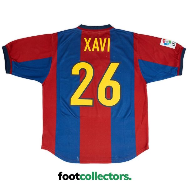 Maillot Barca Domicile 1998 – 2000 Xavi
