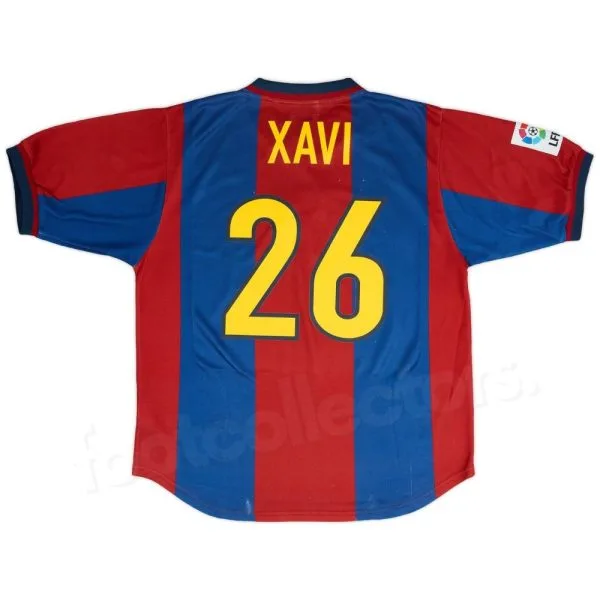 Maillot Barca Domicile 1998-2000 Xavi