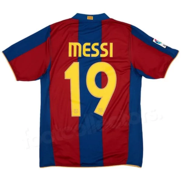 Maillot Barca Domicile 2007-2008 Messi