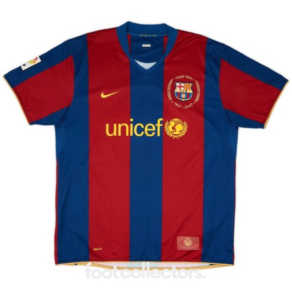 Maillot Barca Domicile 2007 – 2008 Zambrotta