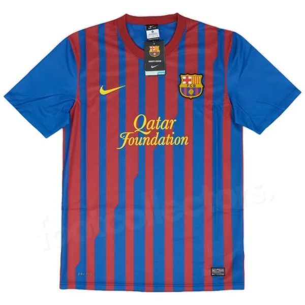 Maillot Barca Domicile 2011-2012 Iniesta