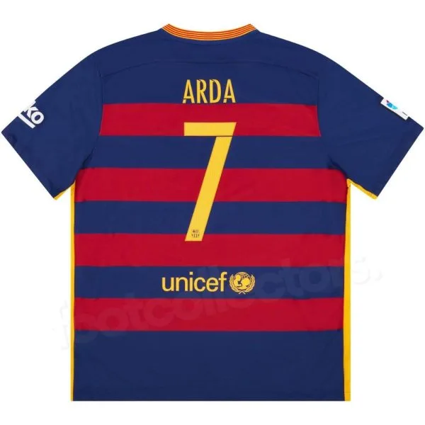 Maillot Barca Domicile 2015-2016 Arda