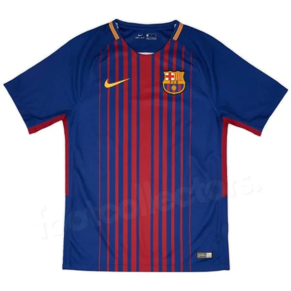 Maillot Barca Domicile 2017-2018 Iniesta