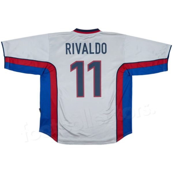 Maillot Barca Exterieur 1998-2001 Rivaldo