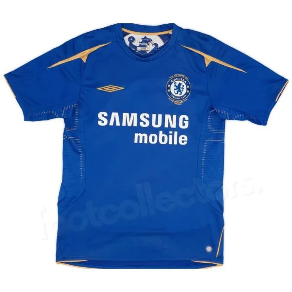 Maillot Chelsea Domicile 2005-2006 Carvalho