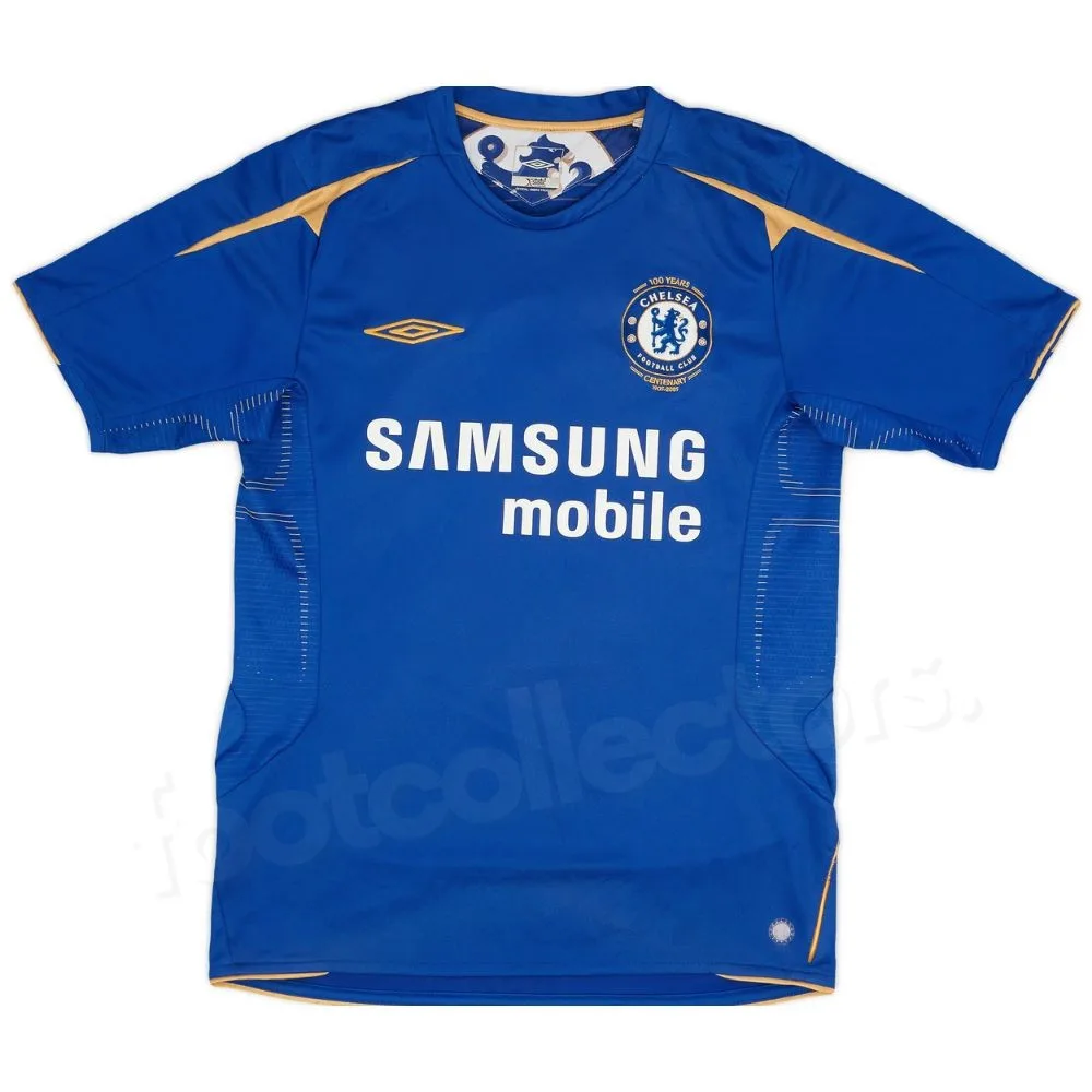 Chelsea Home Jersey 2005-2006 Carvalho