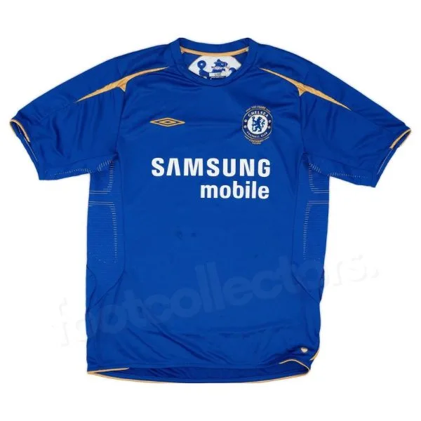 Maillot Chelsea Domicile 2005-2006 Duff