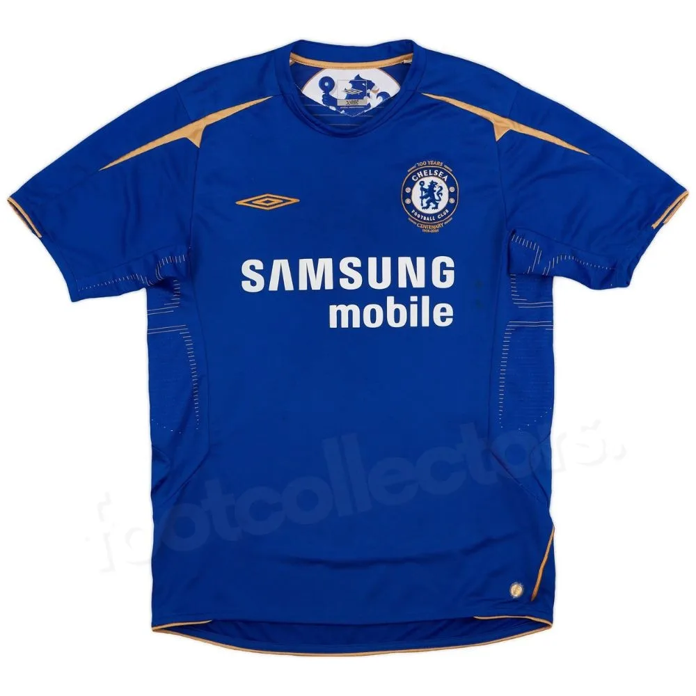 Camiseta local del Chelsea 2005-2006 Lampard