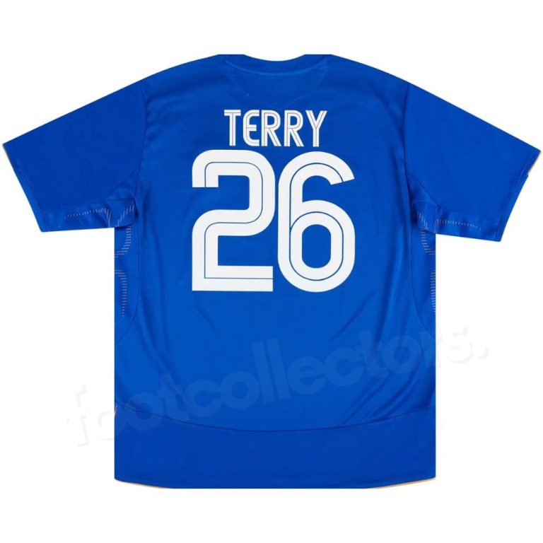 Chelsea 2004 - 2005 Away football Umbro long sleeve jersey #26 Terry size Large
